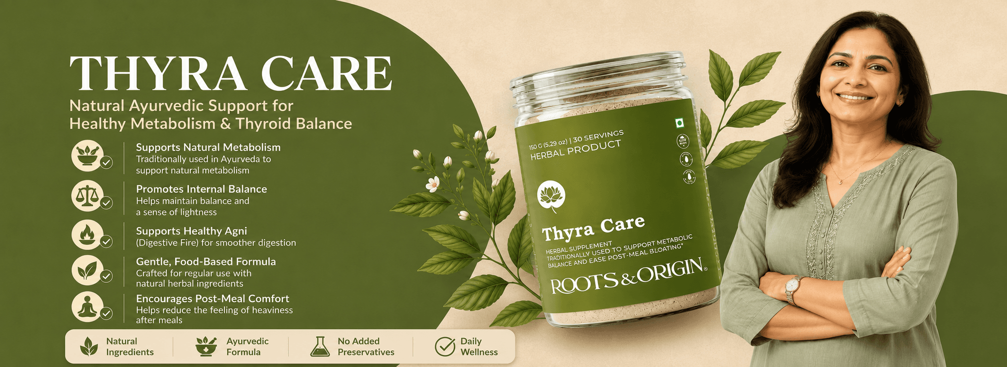 Thyra Care - a Wellness Blend, Pack of 2- correct Metabolism & helps in Weight management