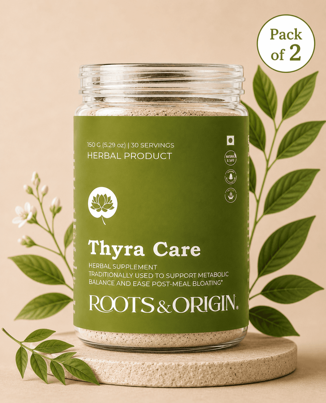 Thyra Care - a Wellness Blend, Pack of 2- correct Metabolism & helps in Weight management