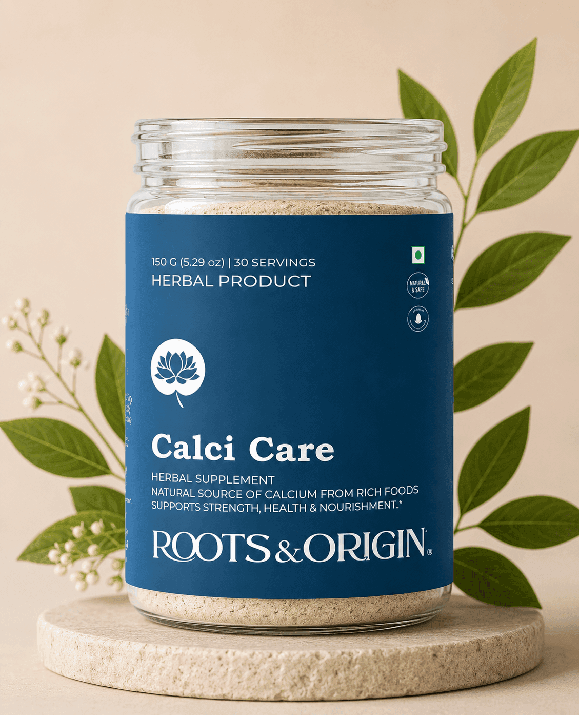 Calci Care - a Wellness Blend | Nutrient-Rich blend for Bone Strength & Dental Health | Daily Calcium Support with Natural Ingredients