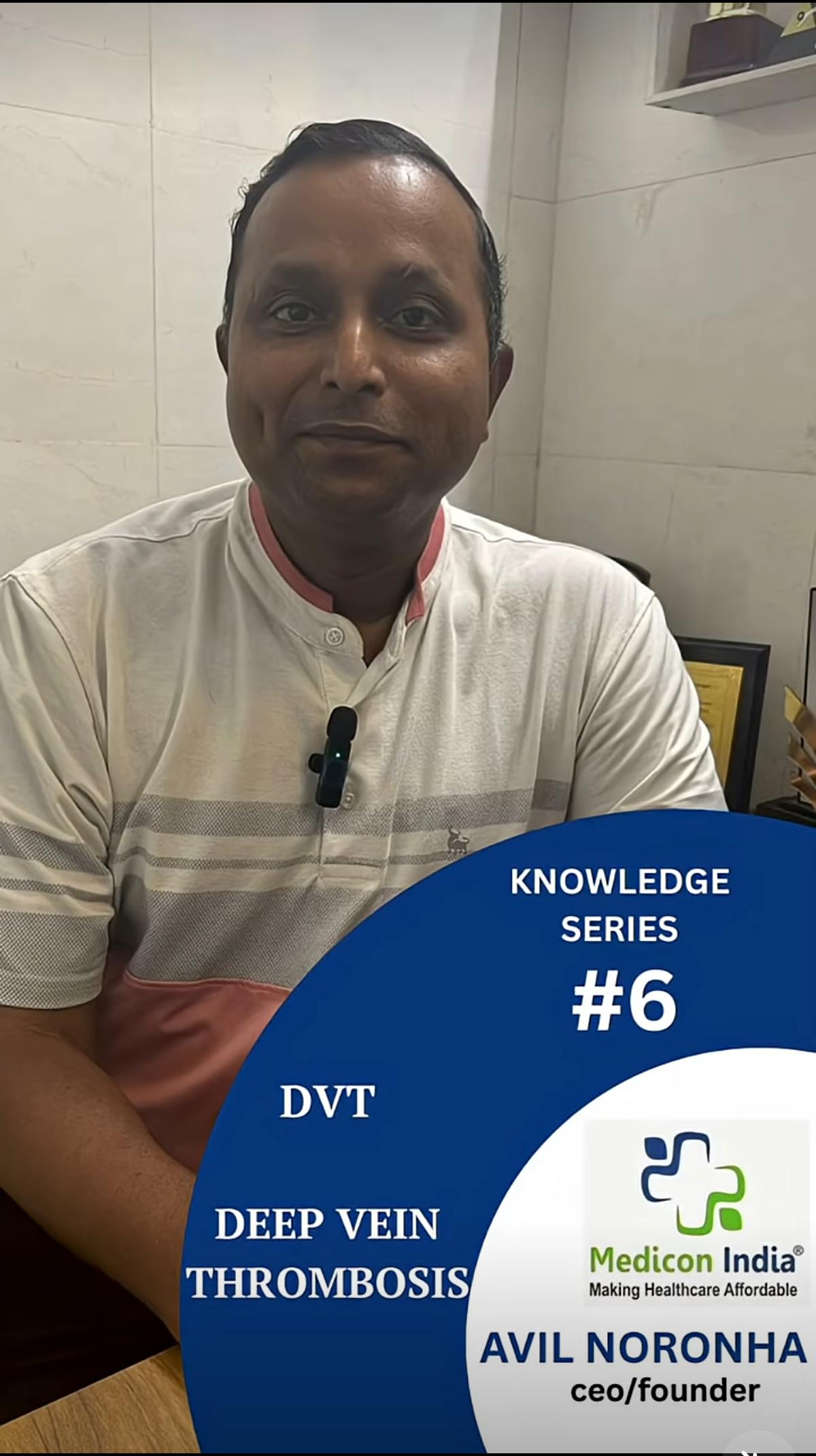KNOWLEDGE SERIES #6 -DEEP VEIN THROMBOSIS(DVT)  cover image