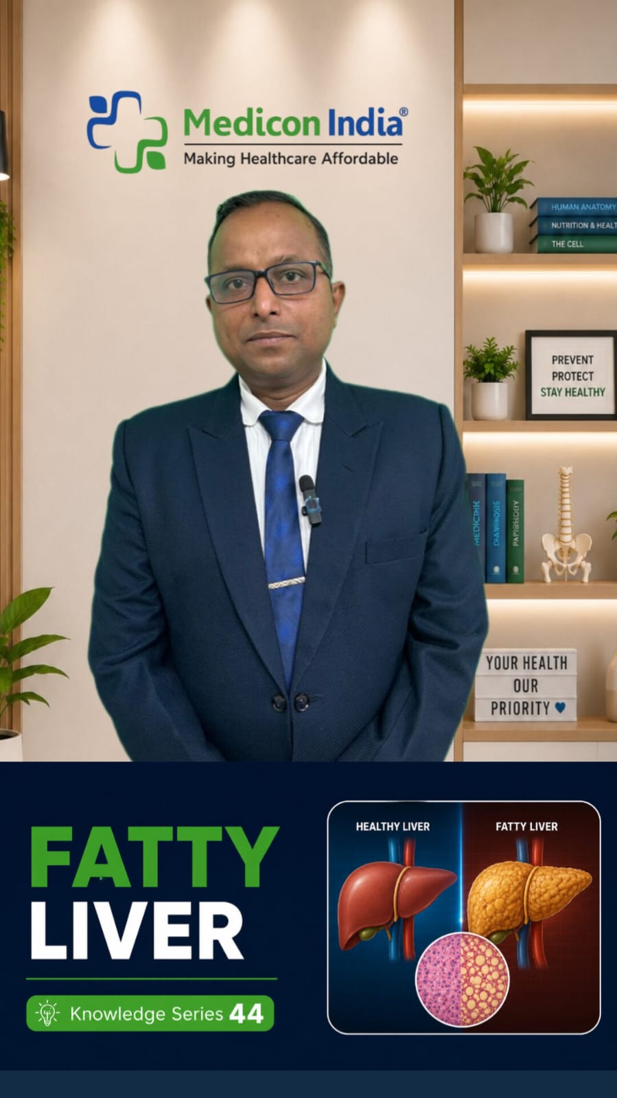 KNOWLEDGE SERIES #44-FATTY LIVER cover image