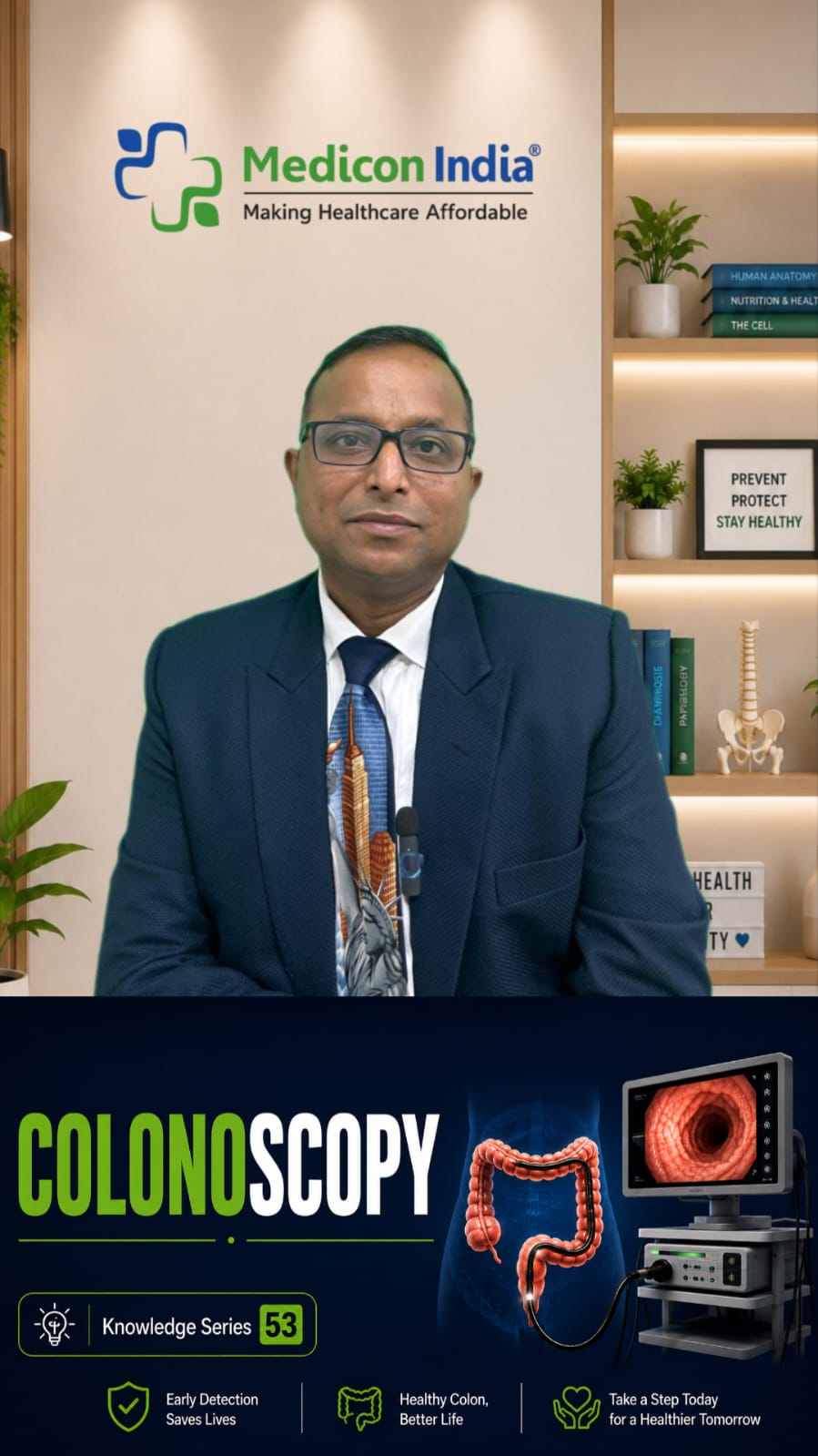 KNOWLEDGE SERIES #53-COLONOSCOPY cover image