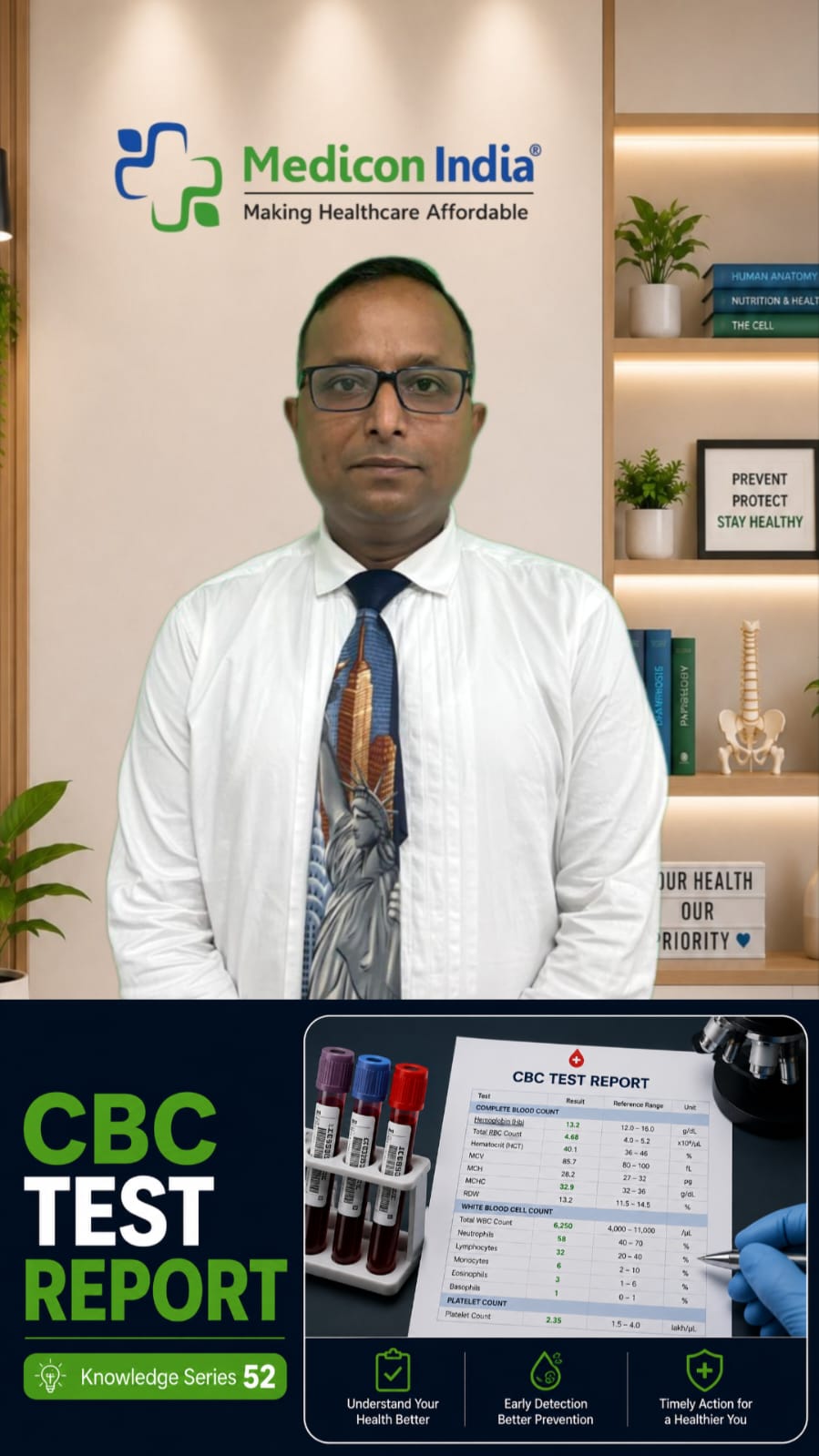 KNOWLEDGE SERIES #52- CBC TEST REPORT cover image