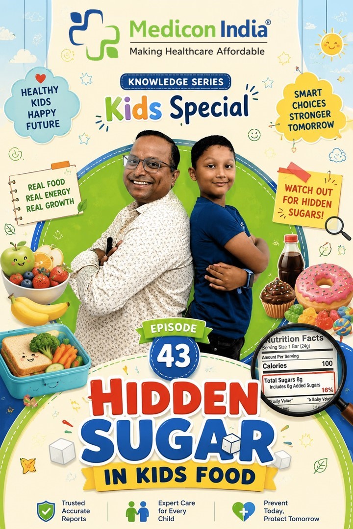 KNOWLEDGE SERIES #43 - HIDDEN SUGAR IN KIDS FOOOD cover image