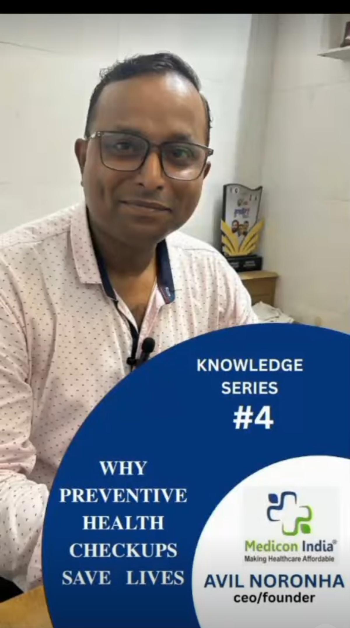 KNOWLEDGE SERIES #4- PREVENTIVE HEALTH CHECKUP cover image