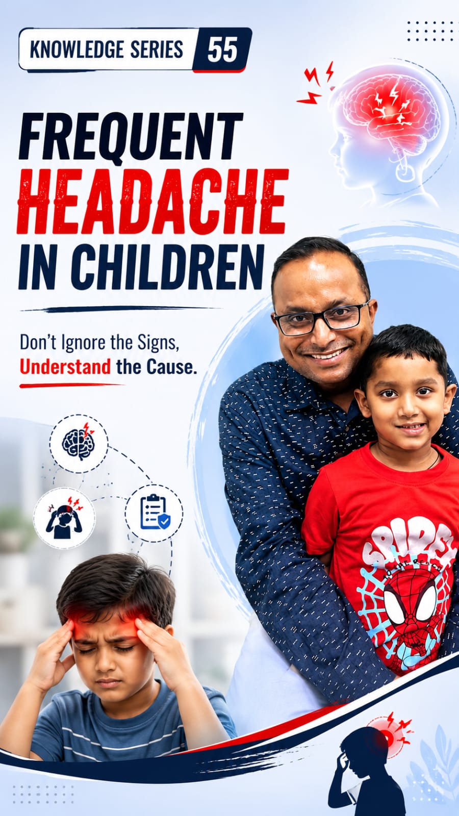 KNOWLEDGE SERIES #55-FREQUENT HEADACHES IN CHILDREN cover image