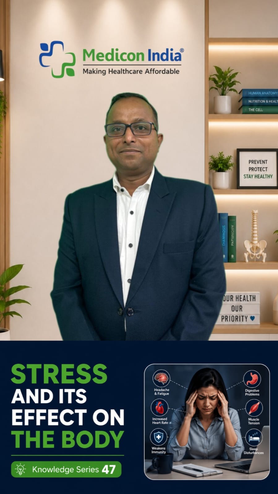 KNOWLEDGE SERIES #47- STRESS AND ITS EFFECT cover image